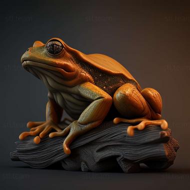 3D model frog 3d model (STL)